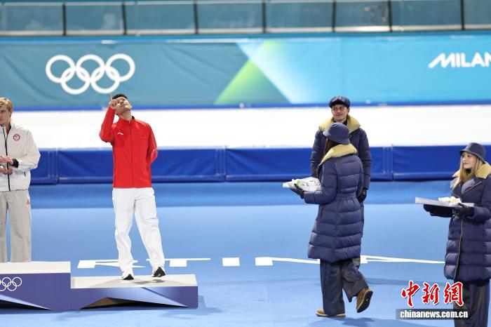 宁忠岩米兰冬奥会1000米摘